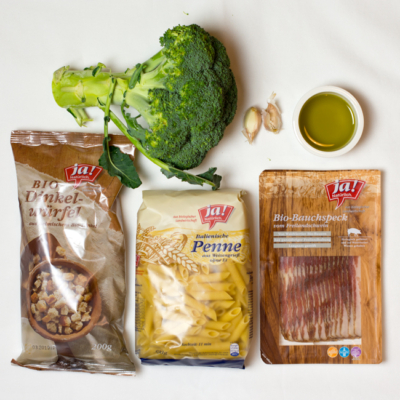 Alle im Rezept genannten Zutaten.