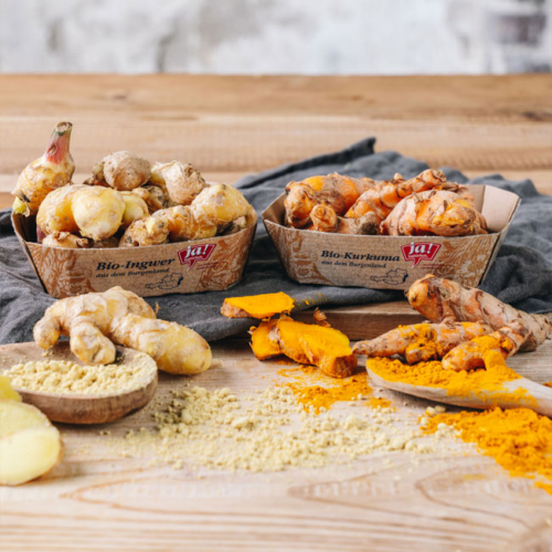 Kurkuma und Ingwer von Ja! Natürlich