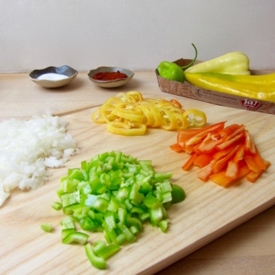 Gehacktes Ja! Natürlich Bio-Gemüse.