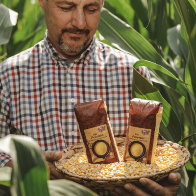 Bio-Bauer Grundschober, Polenta aus Maiskörnern in Schale - Ja! Natürlich
