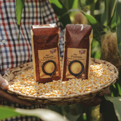 Bio-Bauer Grundschober, Polenta auf Maiskernen - Ja! Natürlich
