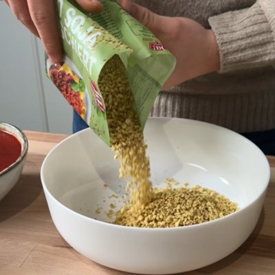 Vegane Lasagnensuppe von Ja! Natürlich