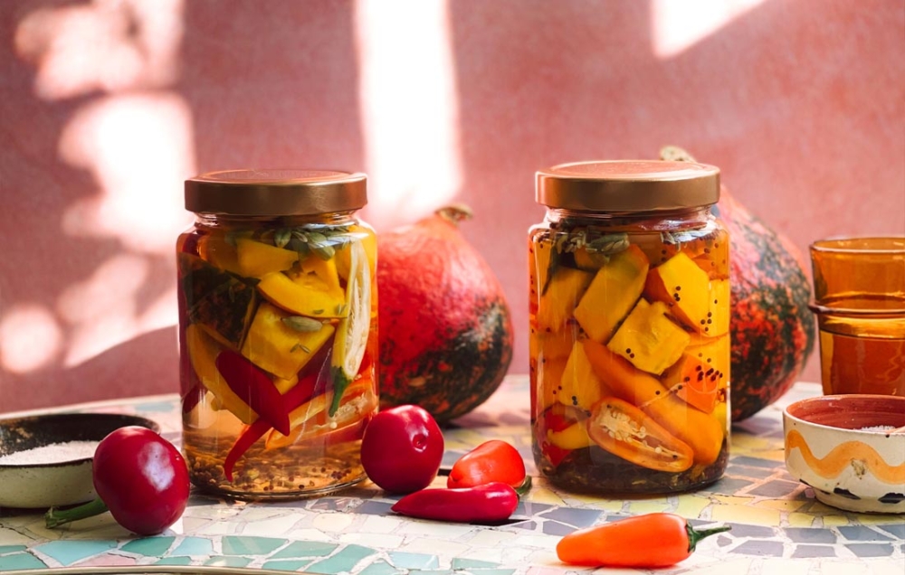 Bio-Kürbis eingelegt im Glas - Ja! Natürlich