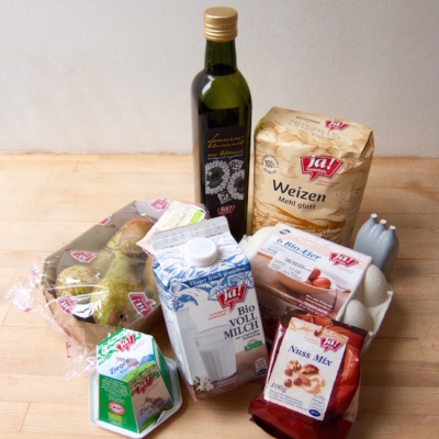 Alle im Rezept genannten Zutaten.