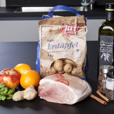 Alle im Rezept genannten Zutaten.