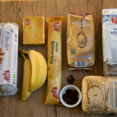 Alle im Rezept genannten Zutaten.