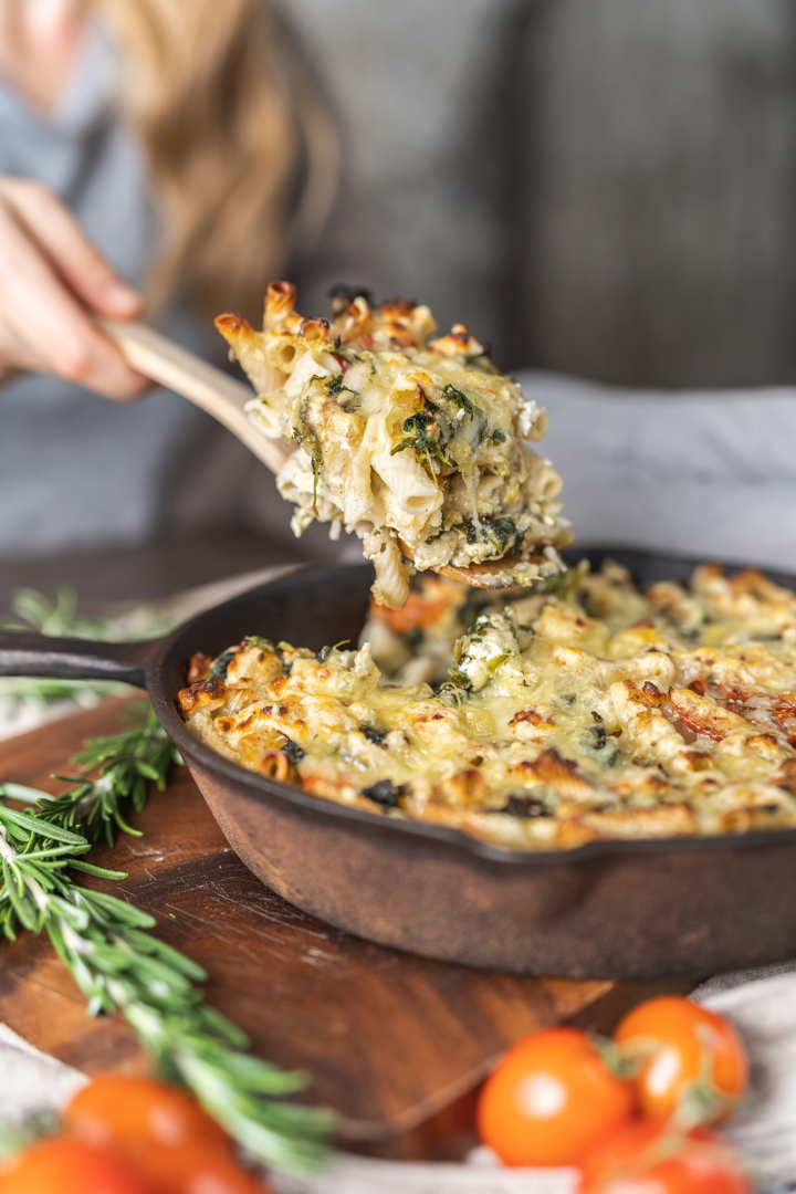 Makkaroni-Gemüse-Auflauf