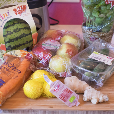 Alle im Rezept genannten Zutaten.