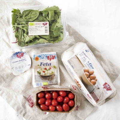 Alle im Rezept genannten Zutaten.