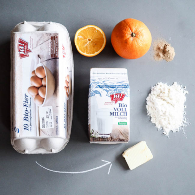 Alle im Rezept genannten Zutaten.