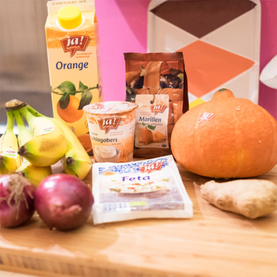 Alle im Rezept genannten Zutaten.