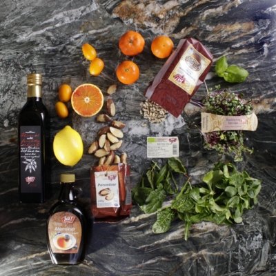 Alle im Rezept genannten Zutaten.