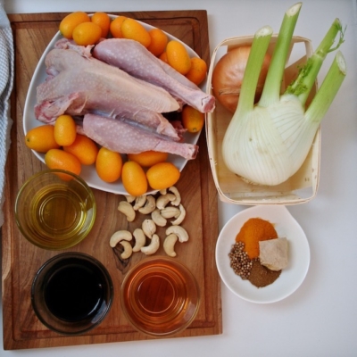 Alle im Rezept genannten Zutaten.