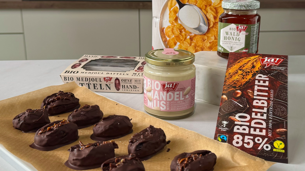 Dubai Datteln mit Mandelmus | Rezept – Ja! Natürlich