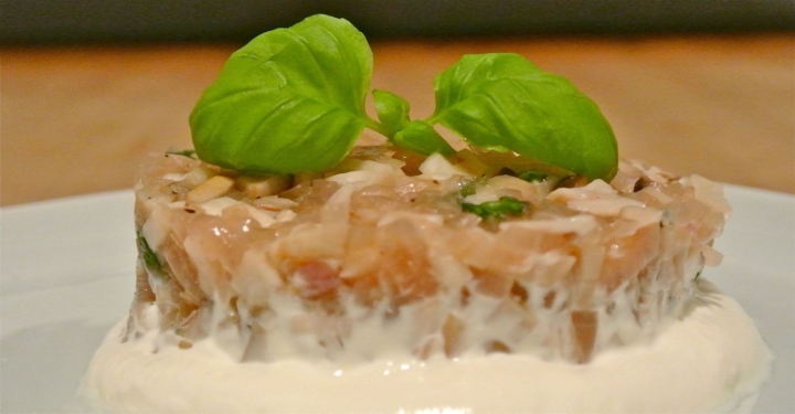 Kräuterseitlings-Tatar