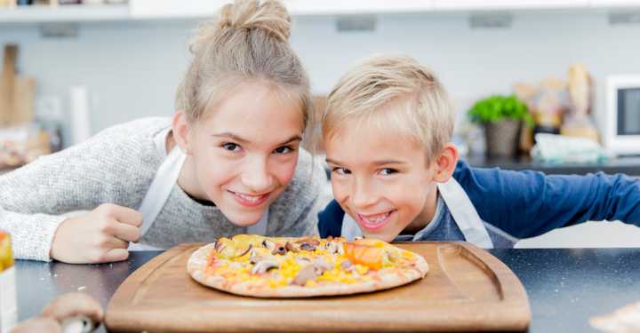 Kinderleichte, palmölfreie Bio-Pizza
