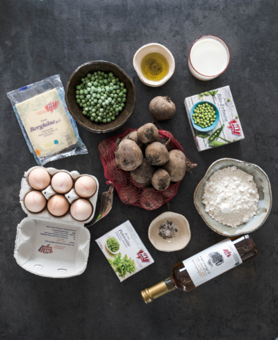 Alle im Rezept genannten Zutaten.