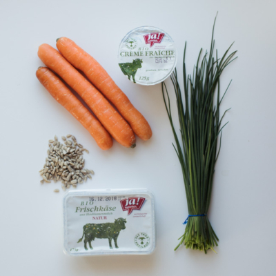 Alle im Rezept genannten Zutaten.