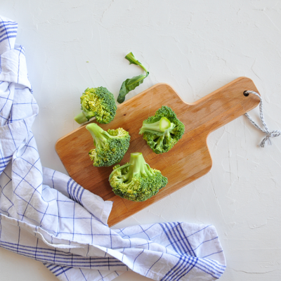 Fleckerl mit Brokkoli und Karotten