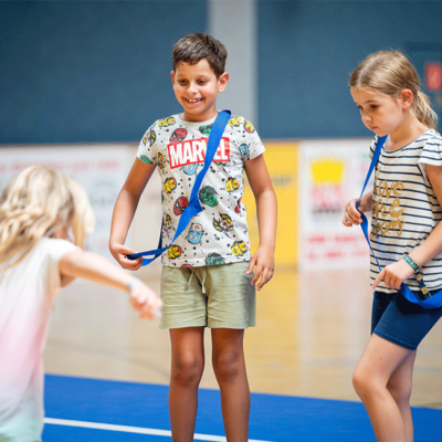 Ja! Natürlich bei den Bewegte Kids Sommersportwochen