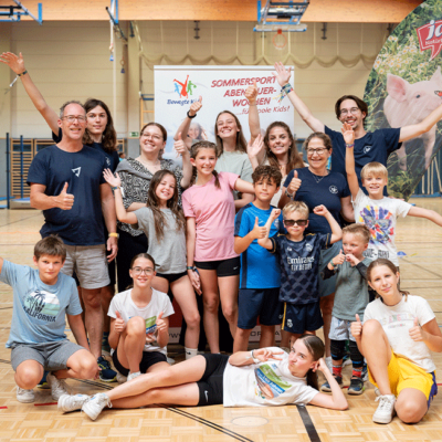 Ja! Natürlich bei den Bewegte Kids Sommersportwochen
