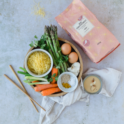 Gebratene Asia Fadennudeln