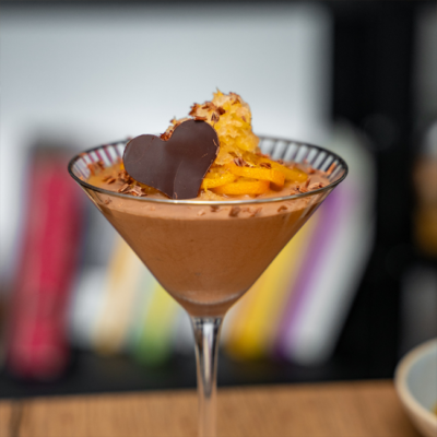 Bio-Schokoladenmousse Valentinstag von Ja! Natürlich, Fertiges Dessert, Step 5