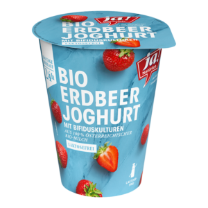 Bio-Fruchtjoghurt Erdbeere mit Bifiduskulturen