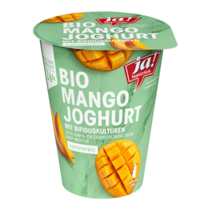 Bio-Fruchtjoghurt Mango mit Bifiduskulturen