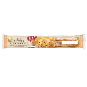 Bio-Butter Blätterteig
