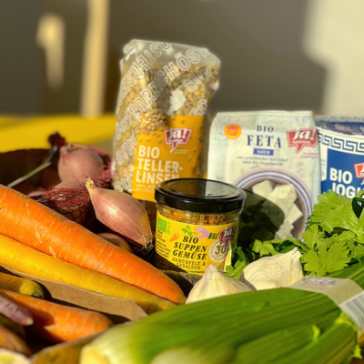 Herzhafte Linsensuppe, Step 1, Bio-Produkte im Fokus