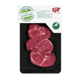 Bio-Minutensteak geschnitten vom Junglamm