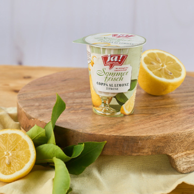 Sommerfrisch Joghurts 2025 Coppa al Limone Zitronen