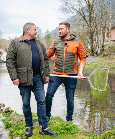 Familie Glück im Nationalpark Gesäuse