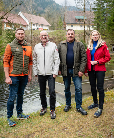Ja! Natürlich Geschäftsführung mit Familie Glück im Nationalpark Gesäuse