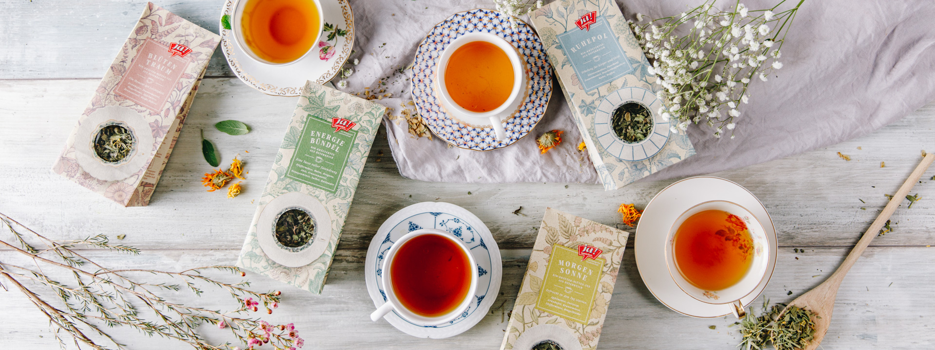 Bio-Tee lose aus Österreich