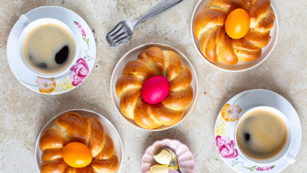 Germteig-Osterkranzerl