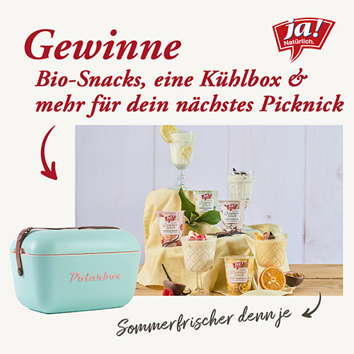 Ja! Natürlich Bio-Sommerfrisch-Joghurt Gewinnspiel