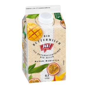 Bio-Buttermilch Mango-Maracuja