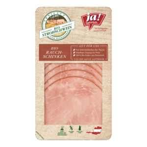 Bio-Rauchschinken vom Strohschwein