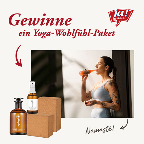 Ja Natürlich Yoga Set Gewinnspielbild