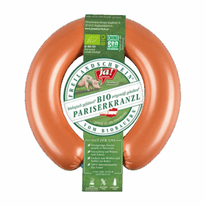 Bio-Pariserkranzl vom Freilandschwein