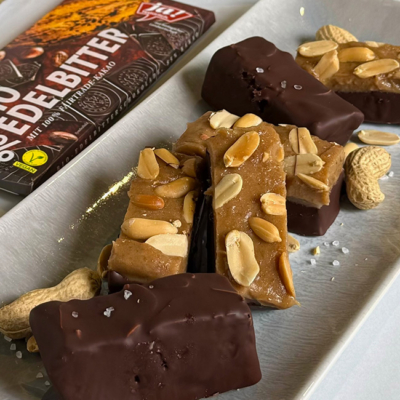 Fertige Nice Cream auf einem Teller