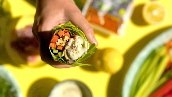 Sommer Rolls mit Grilltofu