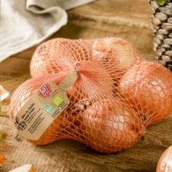 Ja! Natürlich Bio-Zwiebeln im Netz.