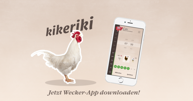 Die Ja! Natürlich Wecker-App.
