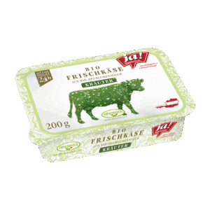 Bio-Heumilch Frischkäse Kräuter