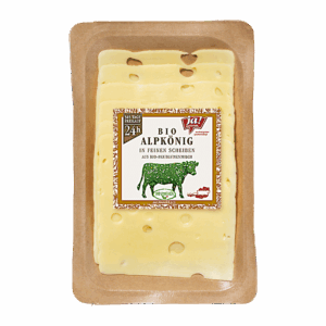 Bio-Alpkönig Scheiben aus Heumilch