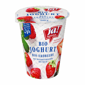 Bio-Fruchtjoghurt Erdbeer