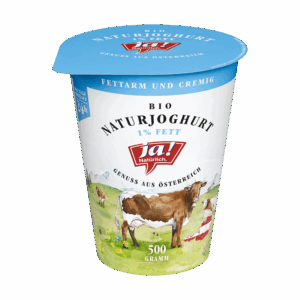 Bio-Naturjoghurt 1%